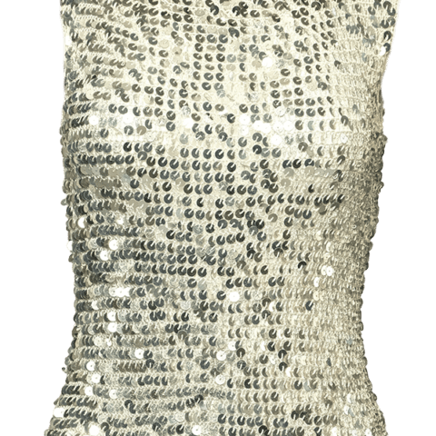Fuzzy Memory Sequined Tank